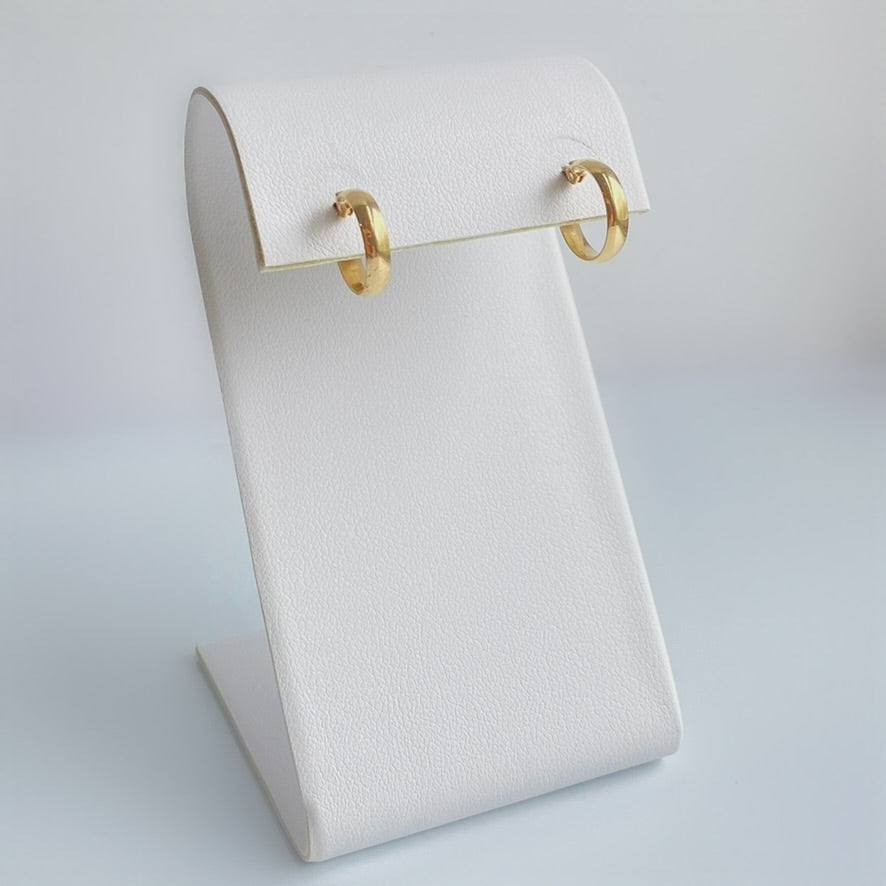 10K Gold Thick Baby Hoops