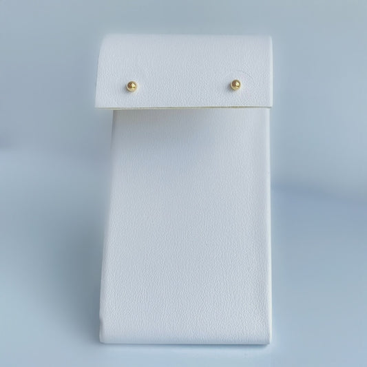 10K Gold 3mm Ball Studs