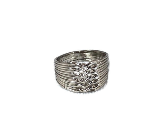 Puzzle Ring 12 Piece Sterling Silver