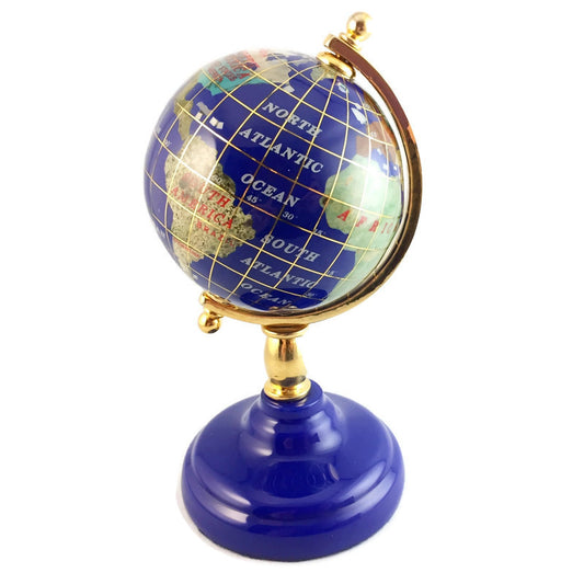 Lapis Lazuli Gem Globe 