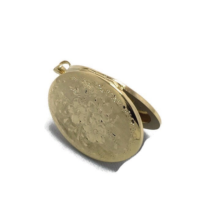 Sterling Silver 18k Gold Plated Locket